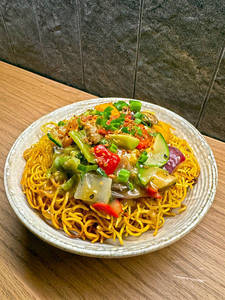 Pan Fried Noodle- Veg