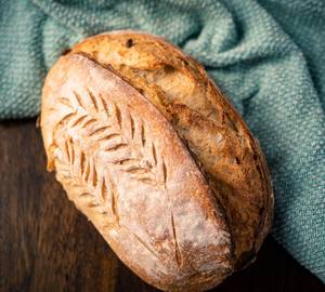Roasted garlic sourdough