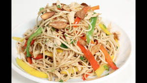 Veg Burnt Garlic Noodles