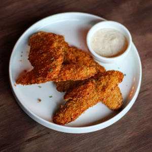 Schnitzel-Style Chicken Strips