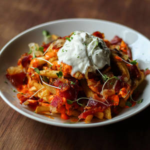 Chilli Cheese Bacon Fries