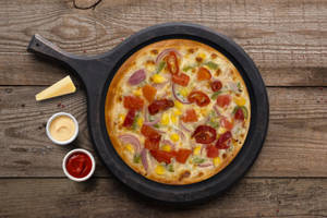 Veggie Ranch Pizza