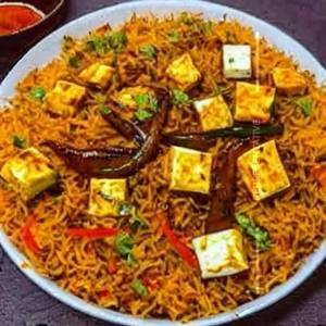 Paneer chopper rice