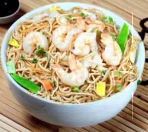 Prawns Hakka Noodles