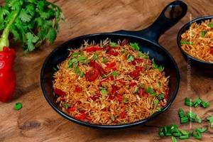 Burnt Chilli Garelic Fried Rice