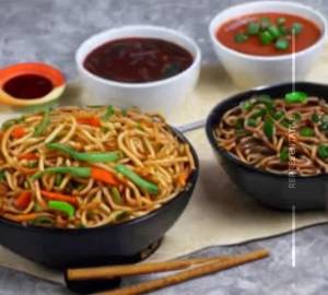 Veg Triple Schezwan Noodles