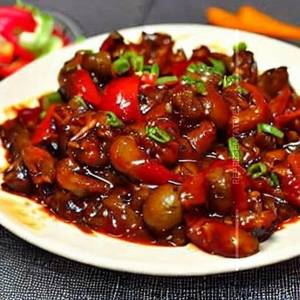 Mushroom Chilli