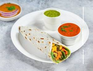 Whole Wheat Veg Schezwan Roll