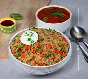 Chicken Triple Schezwan Fried Rice                                                   