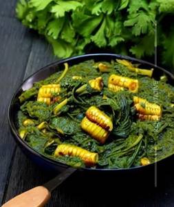 Baby Corn Palak
