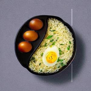 Egg Shez. Rice