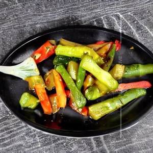 Exotic Vegetables in Burnt Garlic Sauce