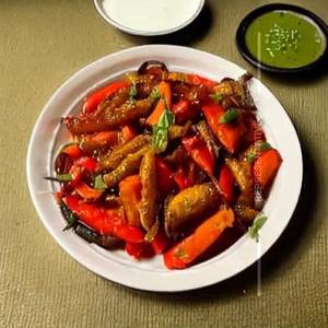 Crispy Fried Vegetable In Choice Of Sauce