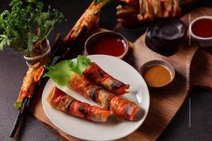 Prawns Spring Roll