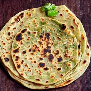 Methi Aaloo Paratha                           