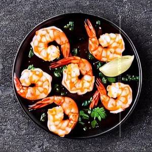 Prawns In Oyster Sauces 