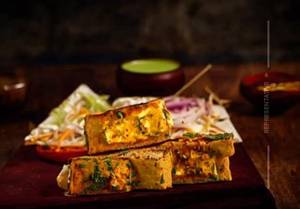 Paneer Tikka Grilled Sandwich