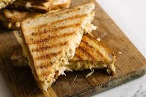 Cheese chicken grilled sandwich