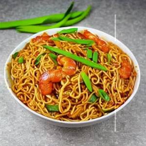 Prawns Manchow Noodles