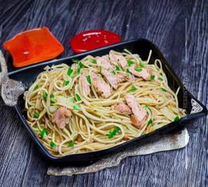 Chicken Bond Garlic Noodles