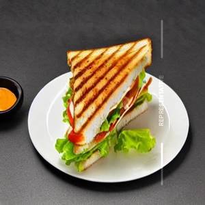 Veg. Club Grill Sandwich