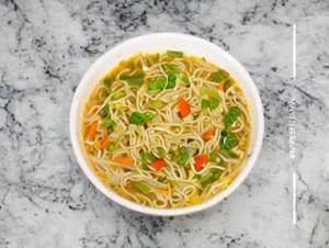 Veg Burnt Noodle Soup
