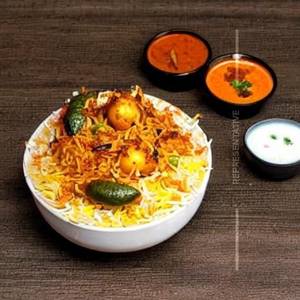 Awadhi Aloo Matka Dum Biryani
