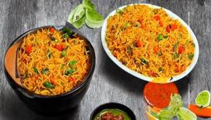 Veg Triple Schezwan Rice ( Full )