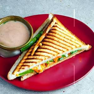 Veg Cheese Grill Sandwich