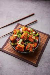 Chilli Paneer Dry( 8pcs)