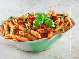 Veg Penne Pasta in Red Sauce