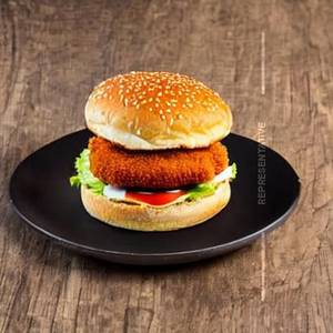 Fried Crunchy Chicken Burger  