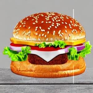 Chicken Double Patty Burger