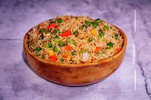 Veg Burnt Garlic Fried Rice
