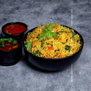 Veg Burnt Garlic Rice