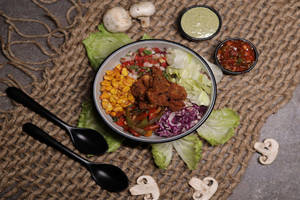 Crunchy Mushroom Salad Bowl