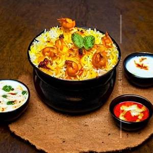 Prawns Biryani (Full)