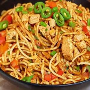 Chicken Chili Garlic Noodles