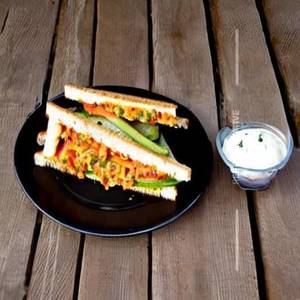 Veg Cheese Grill  Sandwich