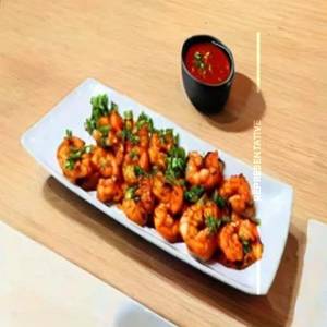 Prawns Schezwan Manchurian Dry
