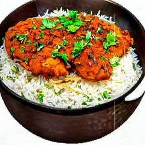 Chicken Hariyali Rice