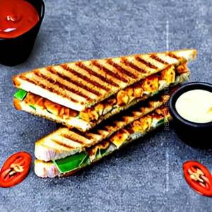 Spicy Paneer Mayo Grilled Sandwich (new)