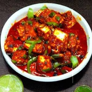 Paneer oyster chilli