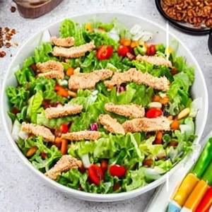 Crunchy Chicken Hot Salad