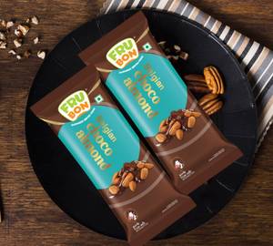 Belgian choco almond bar [80 ml+2 pcs]