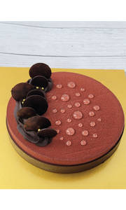 Belgium Chocolate Hazelnut Cake