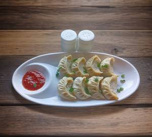 Veg Steamed Momo 8 Pieces