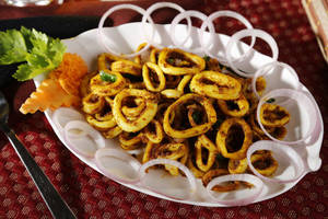 Squid Tawa Fry