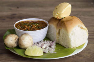 Mushroom Pav Bhaji