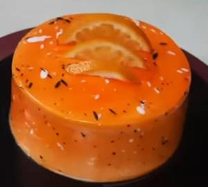Fresh orange cake